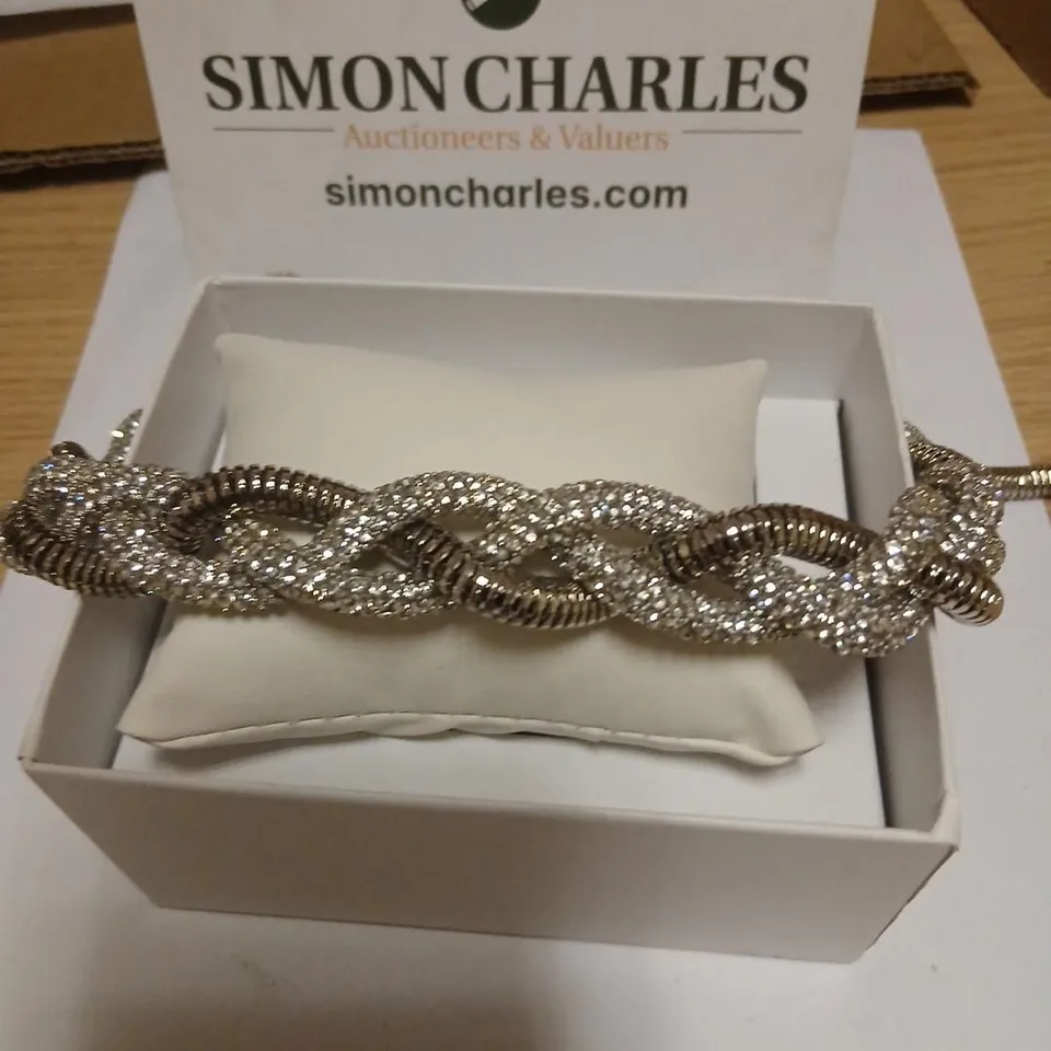 MALIKA STATEMENT PLAITED NECKLACE