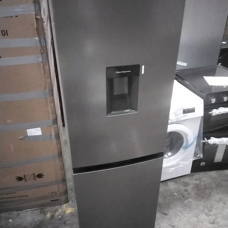 SWAN SR156130I 55CM WIDE, TOTAL NO FROST, 50/50 SPLIT, WATER DISPENSER, FRIDGE FREEZER - INOX