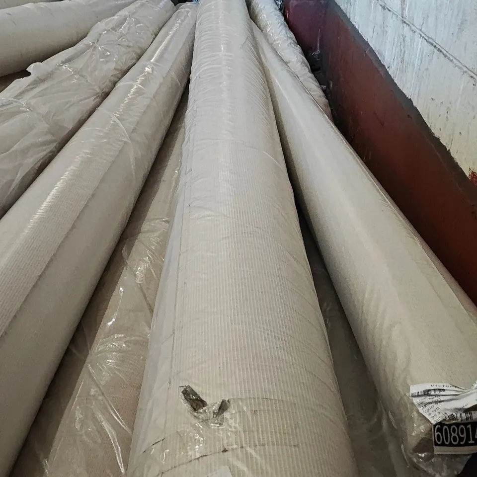 QUALITY BAGGED AND ROLLED PASSION FENNEL CARPET - APPROXIMATELY LENGTH 4M WIDTH 4M 