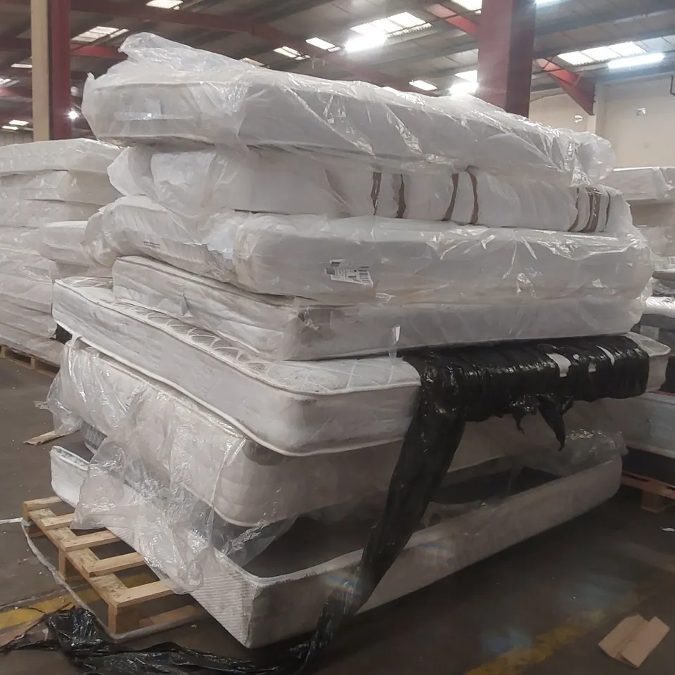 PALLET CONTAINING 8x ASSORTED MATTRESSES