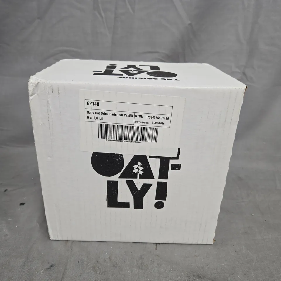 SEALED OATLY OAT DRINK BARISTA EDITION 6X1L - COLLECTION ONLY
