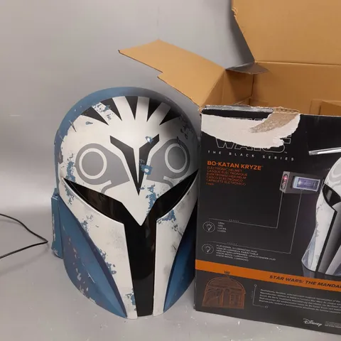 BOXED STAR WARS THE BLACK SERIES HELMET BO-KATAN KRYZE