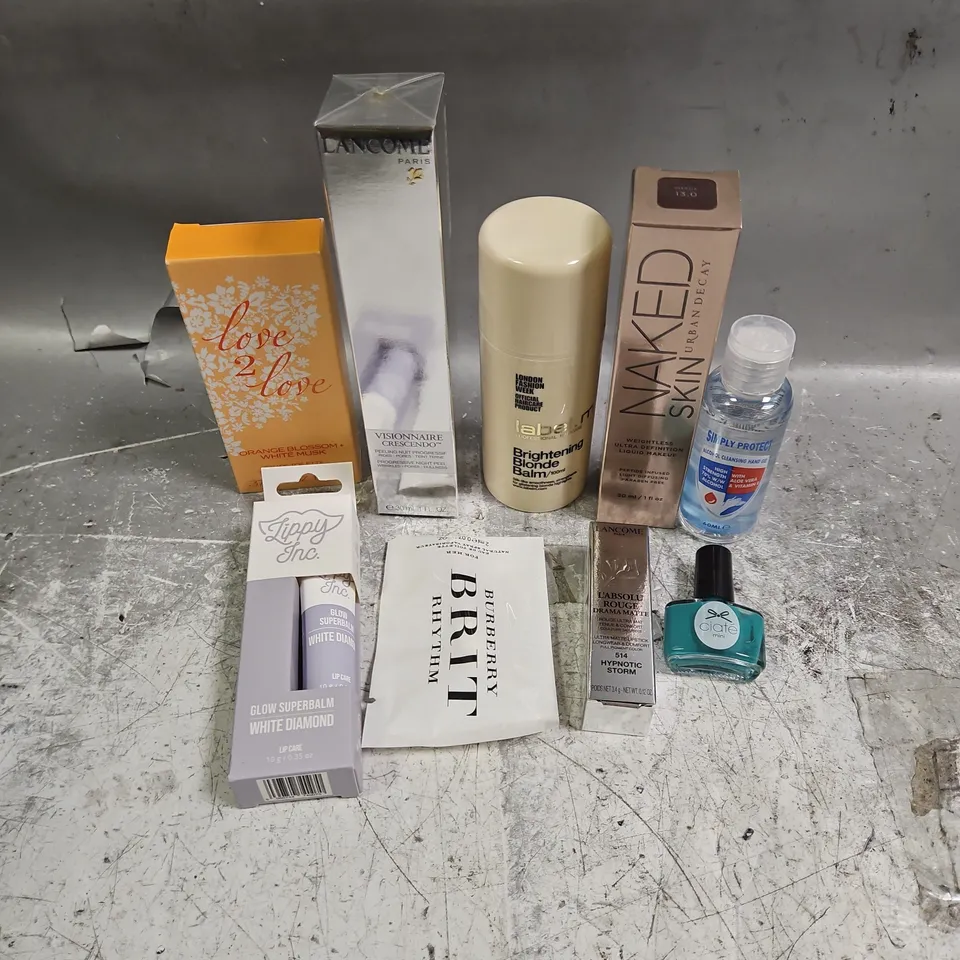 APPROXIMATELY NINE ASSORTED COSMETICS PRODUCTS TO INCLUDE; 