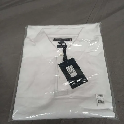 BAGGED TOMMY HILFIGER FLAG UNDER POLO SHIRT SIZE L