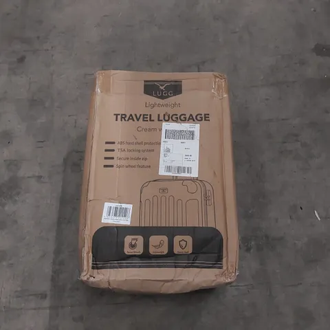 BOXED LUGG LIGHTWEIGHT TRAVEL SUITCASE