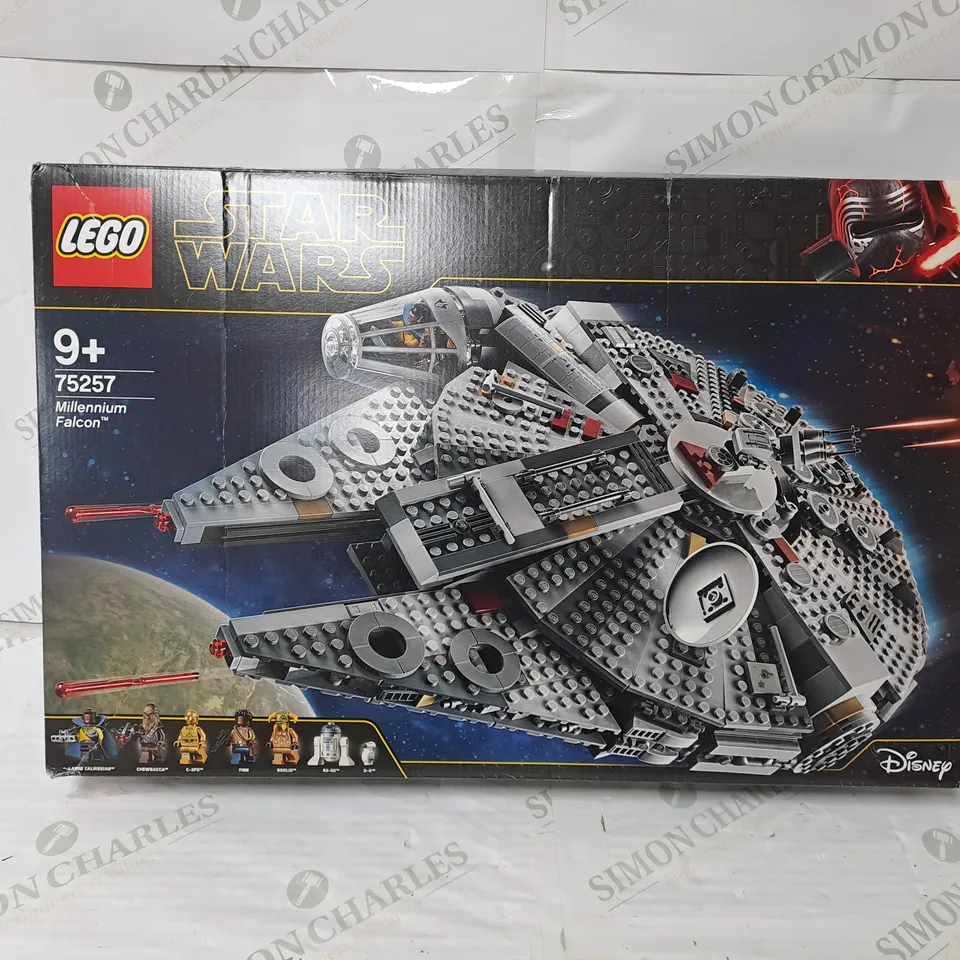 BOXED LEGO STAR WARS MILLENNIUM FALCON 75257 RRP £149.99