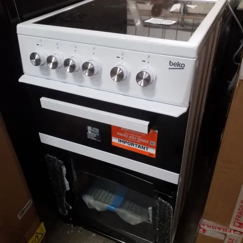 BEKO KDVC563AW 50 CM ELECTRIC CERAMIC COOKER - WHITE