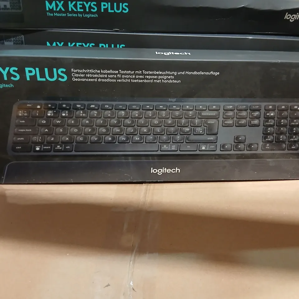 SIX LOGITECH MX KEYS PLUS KEYBOARD – BOXED