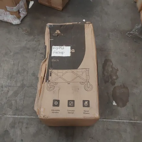 BOXED VOYAGER FOLDING CAMPING WAGON 