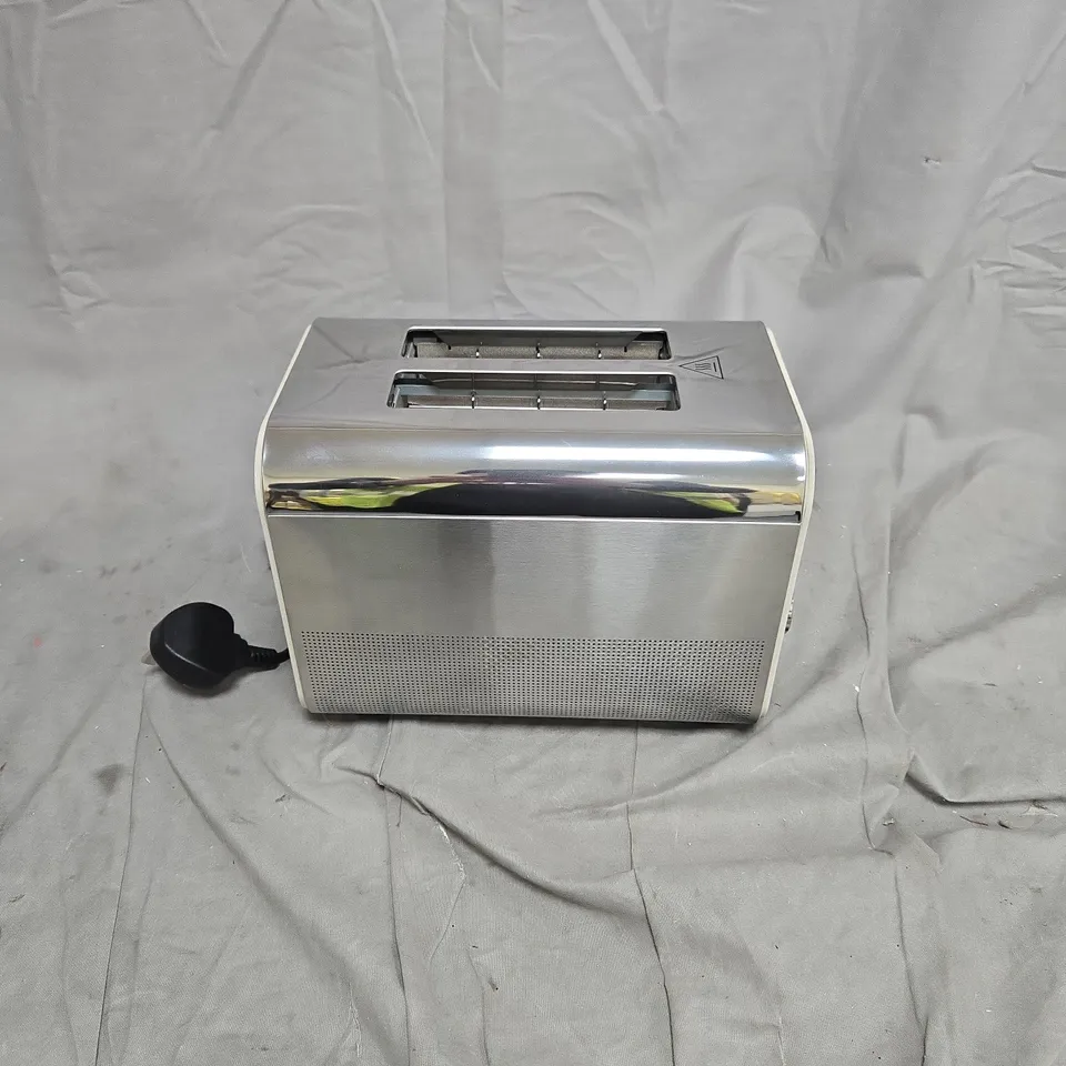 BREVILLE HIGH GLOSS COLLECTION 2-SLICE TOASTER – CREAM, BOXED