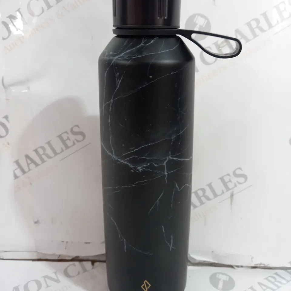 BURGA BLACK STEEL WATER BOTTLE