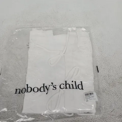 NOBODY'S CHILD JERSEY EMBROIDERY WAISTCOAT - SIZE 6