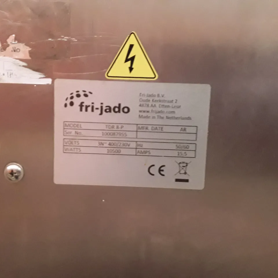 FRI-JADO TDR 8-P ROTISSERIE OVEN