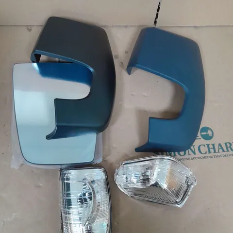 BOX OF APPROX. 5 MIRROR PARTS