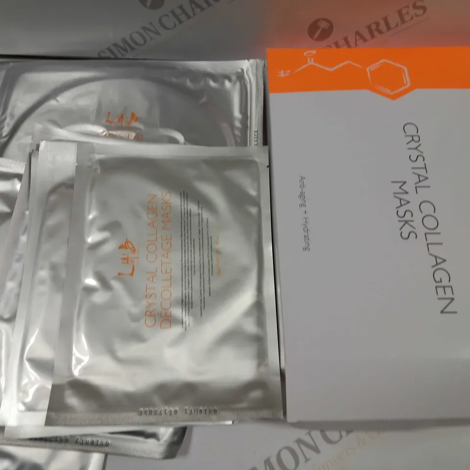 BOXED LAB CRYSTAL COLLAGEN MASKS 10-PIECE COLLECTION