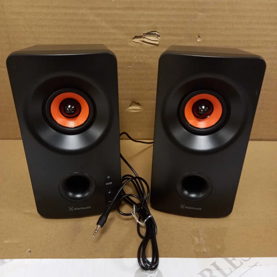 BLACKWEB BLUETOOTH GAMING SPEAKERS 