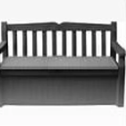 BOXED BRAMBLY COTTAGE BLOUNTVILLE 140CM W 265L LOCKABLE STORAGE BENCH (1 BOX)