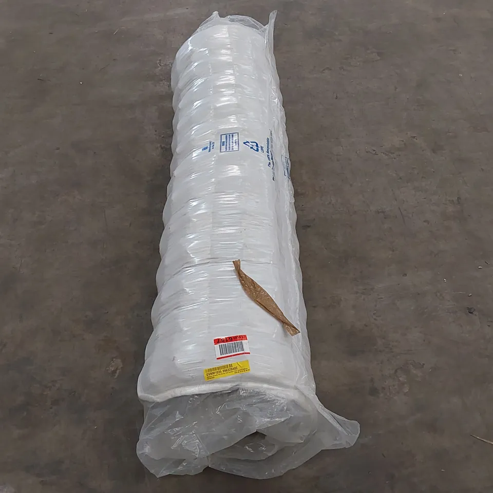 QUALITY BAGGED AND ROLLED 5' KINGSIZE ADAMINE SERENITY COIL SPRING AND COMFORT FOAM MATTRESS 