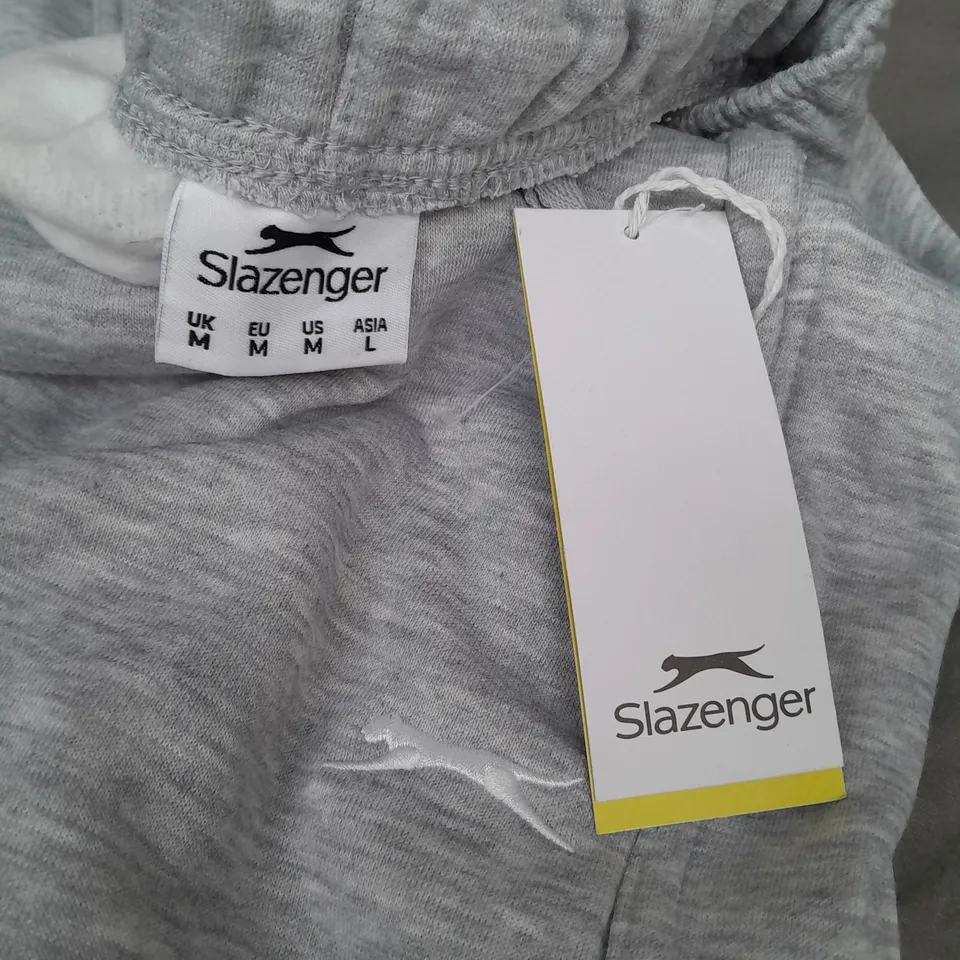 SLAZENGER SIAZ FLEECE PANTS IN GREY MARL - MEDIUM