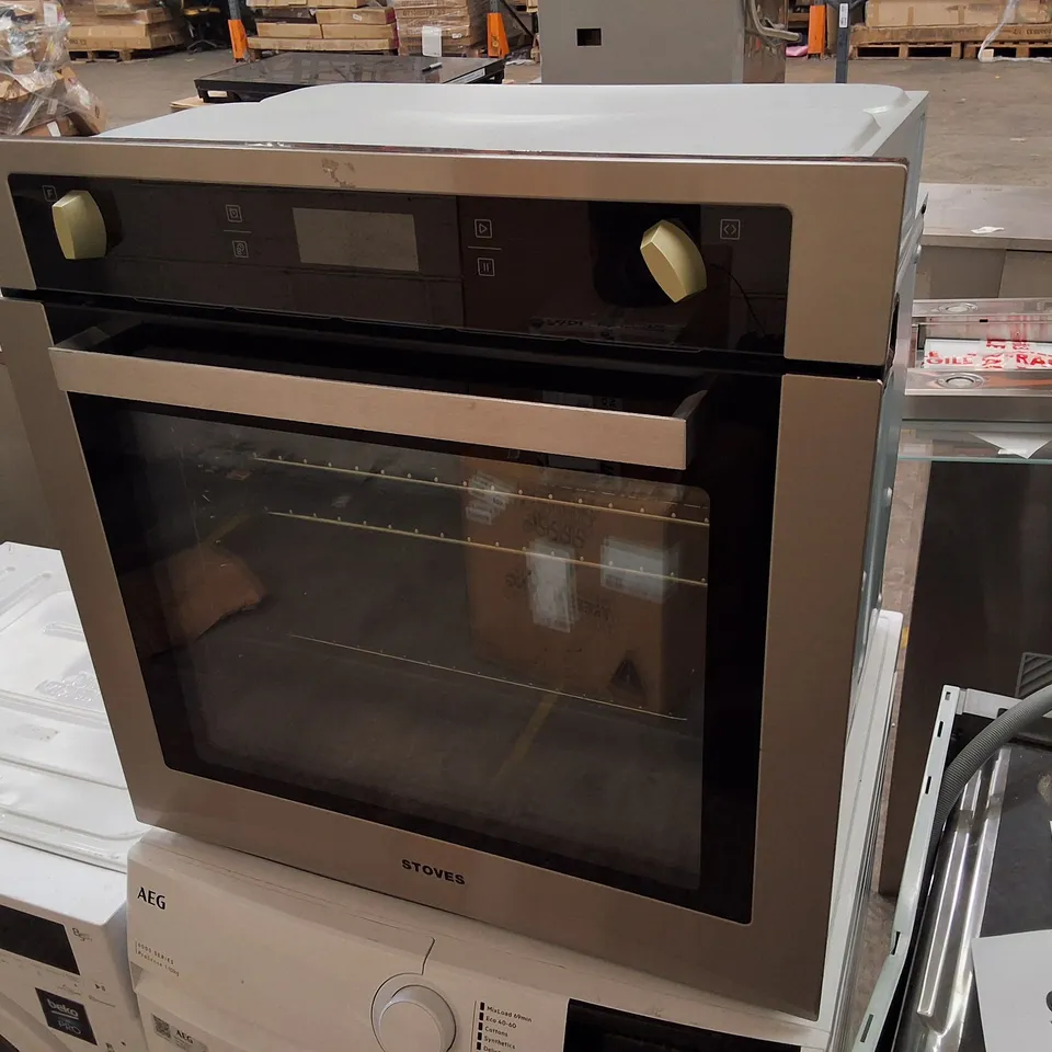 STOVES SEB602PY 59.5CM BUILT IN ELECTRIC SINGLE OVEN - STAINLESS