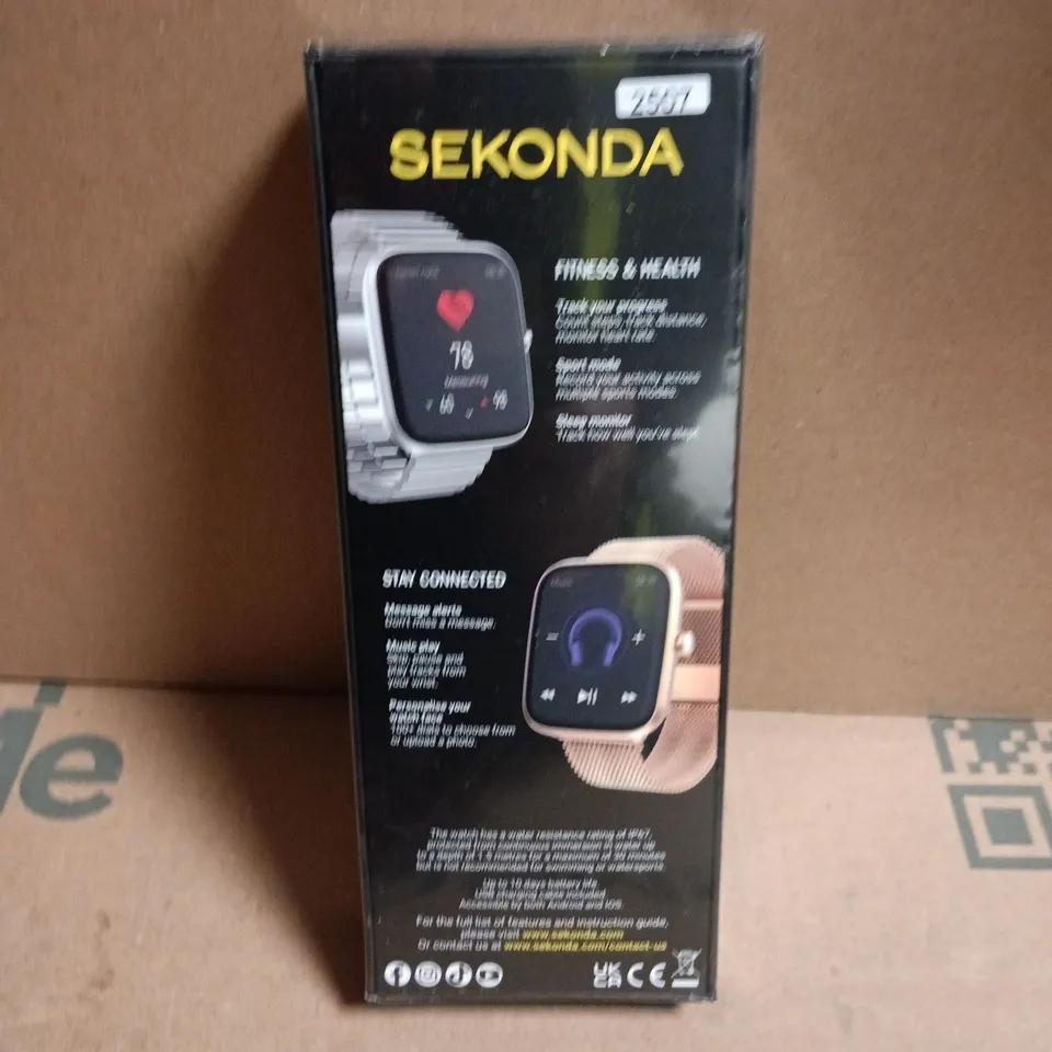 SEALED SEKONDA MOTION PLUS SMARTWATCH