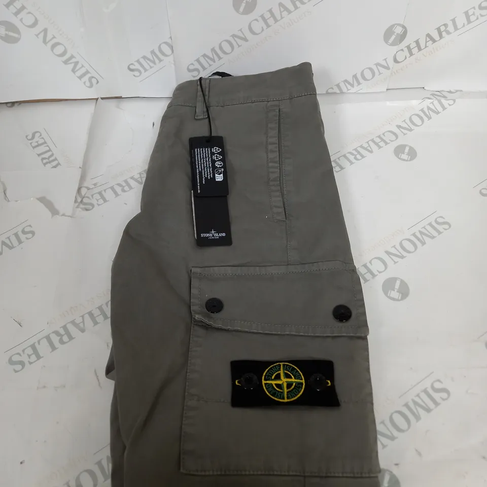 STONE ISLAND JUNIOR TROUSERS SIZE UNSPECIFIED