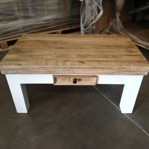 SALAH 4 LEGS COFFEE TABLE WITH STORAGE