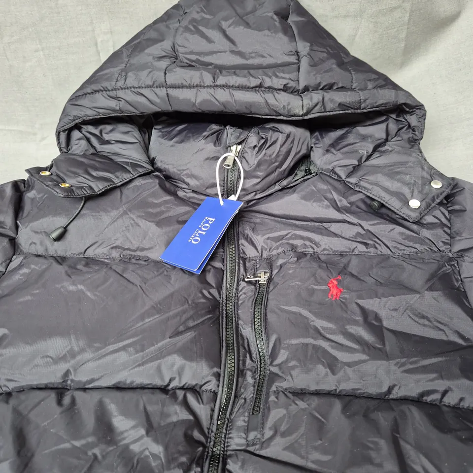 POLO RALPH LAUREN FULL ZIP PADDED COAT SIZE L