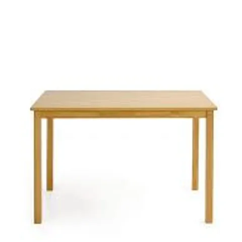 BOXED PRIMO 120cm DINING TABLE - NATURAL // TABLE ONLY (1 BOX)