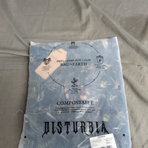 DISTURBIA WITHER FERN PRINT MIDI SHIRT DRESS – UK14