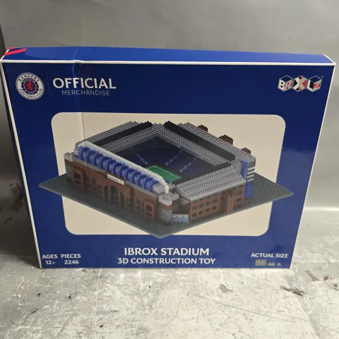 RANGERS OFFICIAL - IBROX STADIUM 3D CONSTRUCTION TOY
