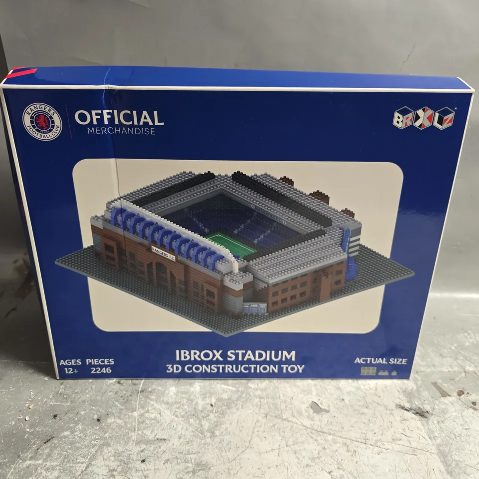 RANGERS OFFICIAL - IBROX STADIUM 3D CONSTRUCTION TOY