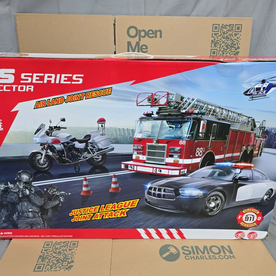 JUSTICE LEAGUE JOINT ATTACK BOXED TOY PLAYSET