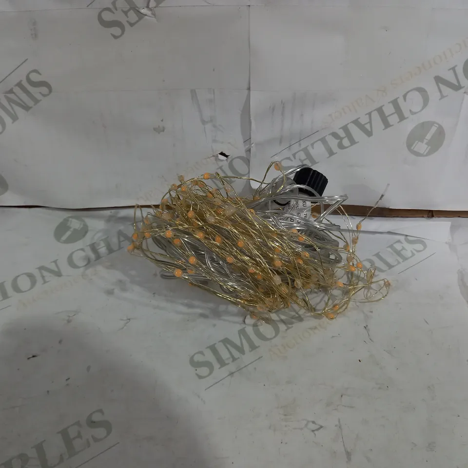 BIG & BRIGHT WIRE LIGHTS WITH TIMER 160WARM WHITE LEDS