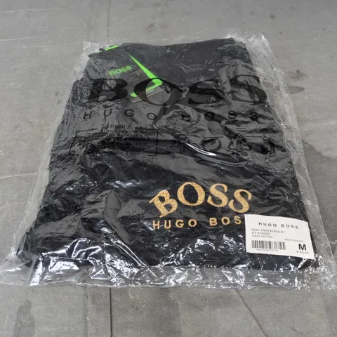 HUGO BOSS MEN'S JOGGERS – BLACK – SIZE M