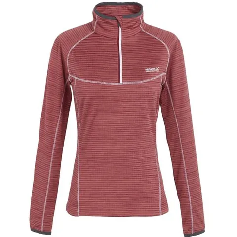 REGATTA WOMENS YONDER II OUTDOOR ACTIVE FLEECE RUMBA RED UK SIZE 18