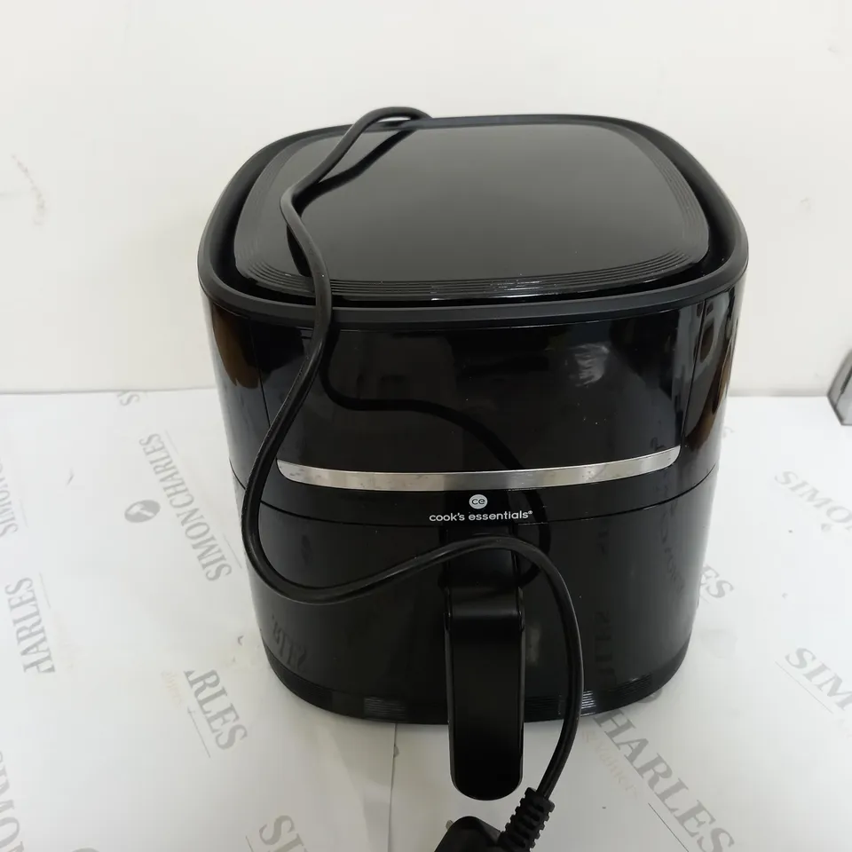 COOK'S ESSENTIALS 4L AIR FRYER BLACK