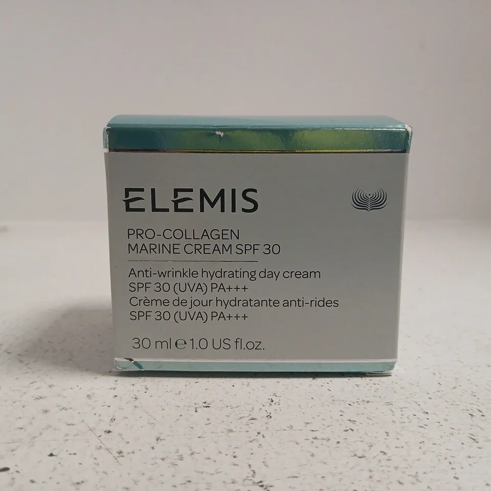 ELEMIS PRO-COLLAGEN MARINE CREAM SPF 30, 30ML – BOXED
