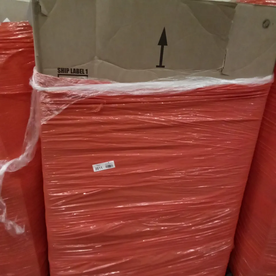 PALLET OF ASSORTED ITEMS INCLUDING TRUNKI, HAIMMY INFRARED ELECTRIC HEATER, REDFIT GREENHOUSE, LYNCOHOME CHEST OF 8 DRAWERS,  CONTACT PAPER 