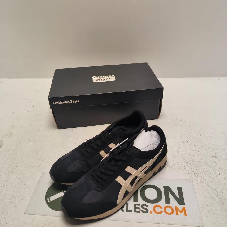 ONITSUKA TIGER CALIFORNIA 78 EX TRAINERS – BLACK/OATMEAL, UK 10 1/2