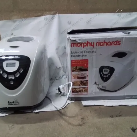 BOXED MORPHY RICHARDS FAST FASTBAKE BREAD MAKER
