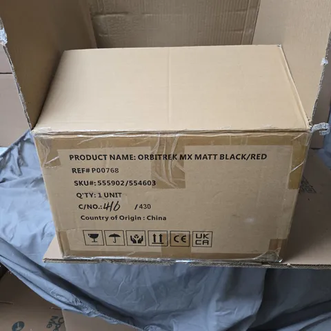 ORBITTREK MX MATT BLACK/RED PEDAL EXERCISER BOXED