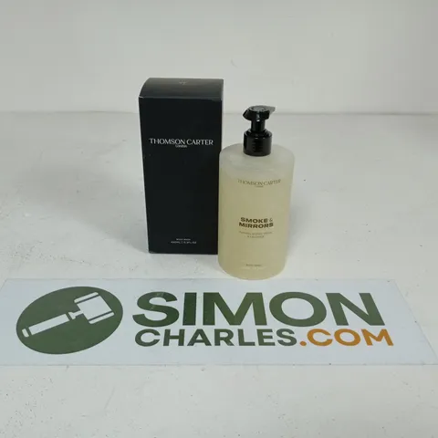 THOMSON CARTER LONDON SMOKE & MIRRORS BODY WASH – 450ML, BOXED