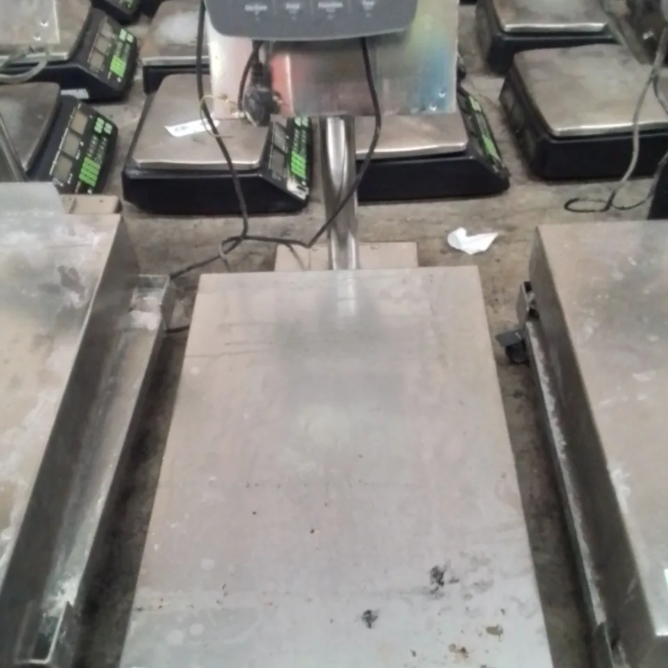 COMMERCIAL FLOOR SCALE WITH DEFENDER 3000 DISPLAY
