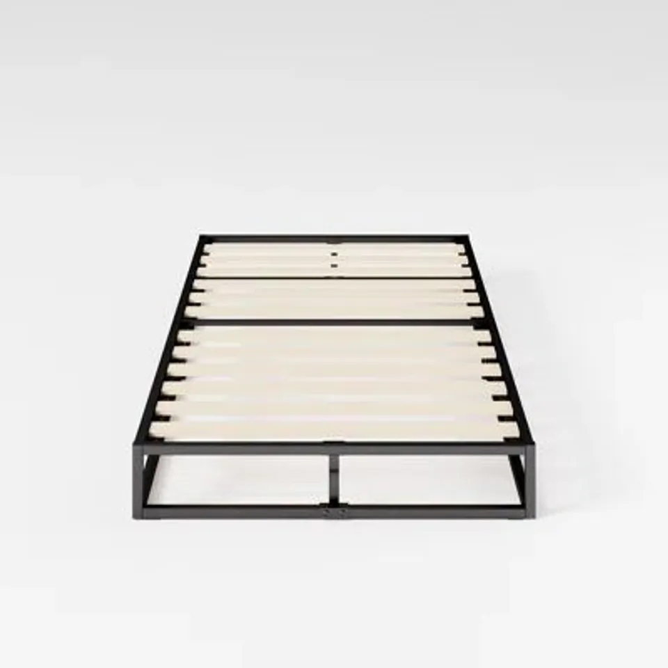 BOXED DEKKER MINIMAL METAL BED - 46cm HIGH // SIZE: DOUBLE (1 BOX)