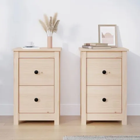 BOXED 4 DRAWER BEDSIDE TABLE (1 BOX)