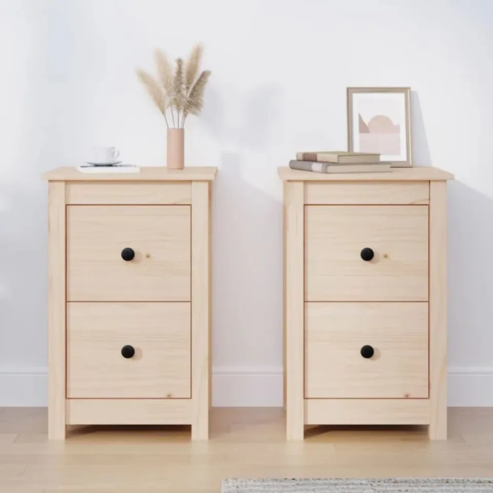 BOXED 4 DRAWER BEDSIDE TABLE (1 BOX)