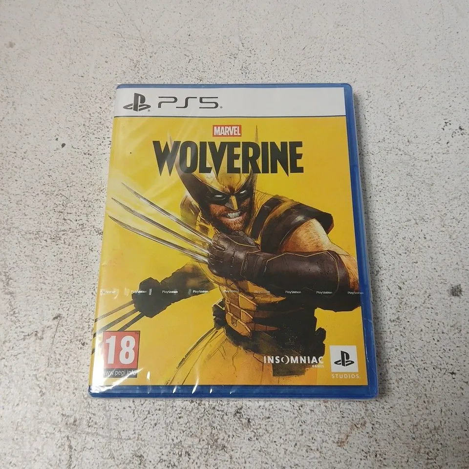 SEALED WOLVERINE GAME FOR PS5
