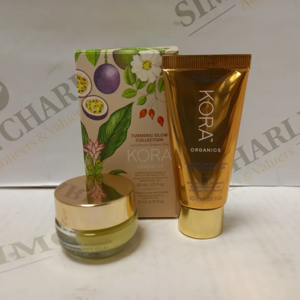 KORA ORGANICS TURMERIC GLOW COLLECTION