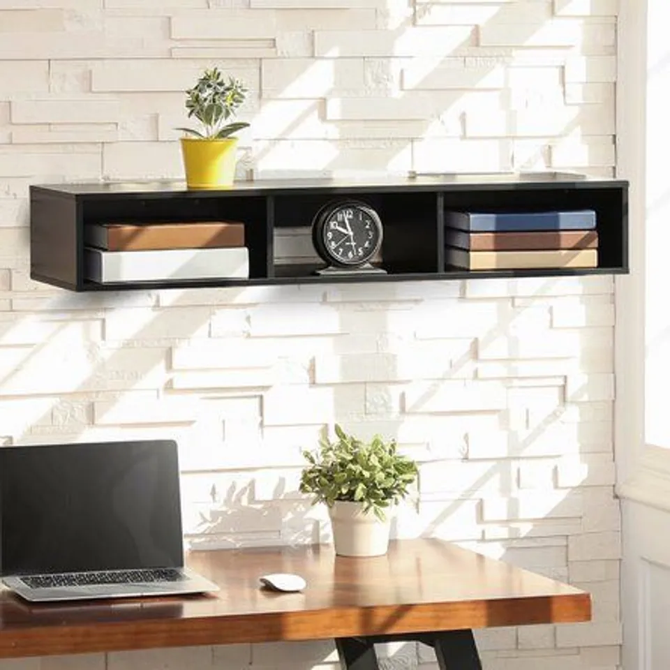 BOXED LAVAL TV STAND FOR TVS UPTO 55" - BLACK
